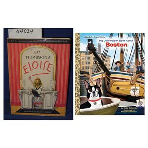 Classic City Icons 2-Book Collection - Eloise & Boston Adventures